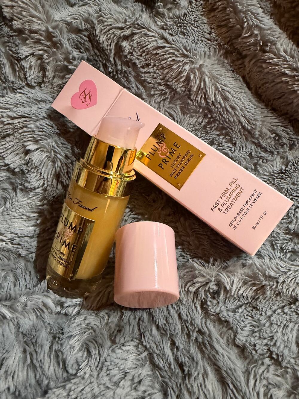 Too Faced Plump & Prime Luxury Face Plumping Primer Serum 1.0 oz NIB MSRP $42
